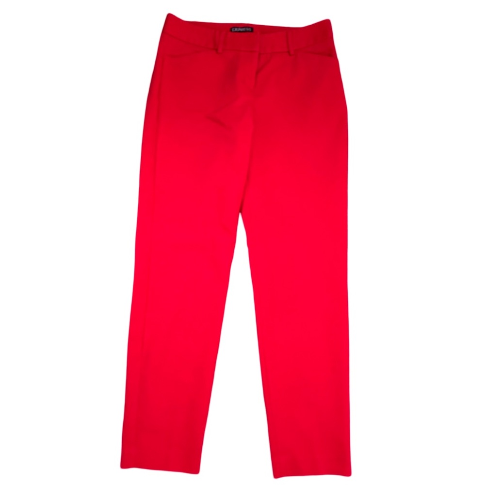 Express Women's Editor Red Pants